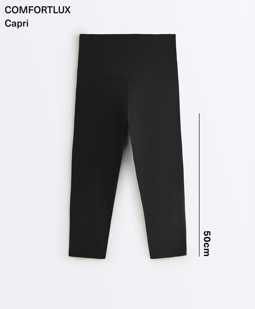Капри-леггинсы comfortlux супер-высокой посадки 50 см