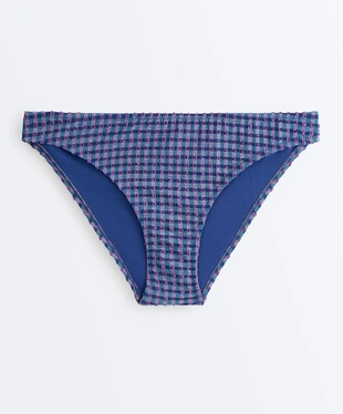 Классические плавки бикини в клетку виши- Заказать в России