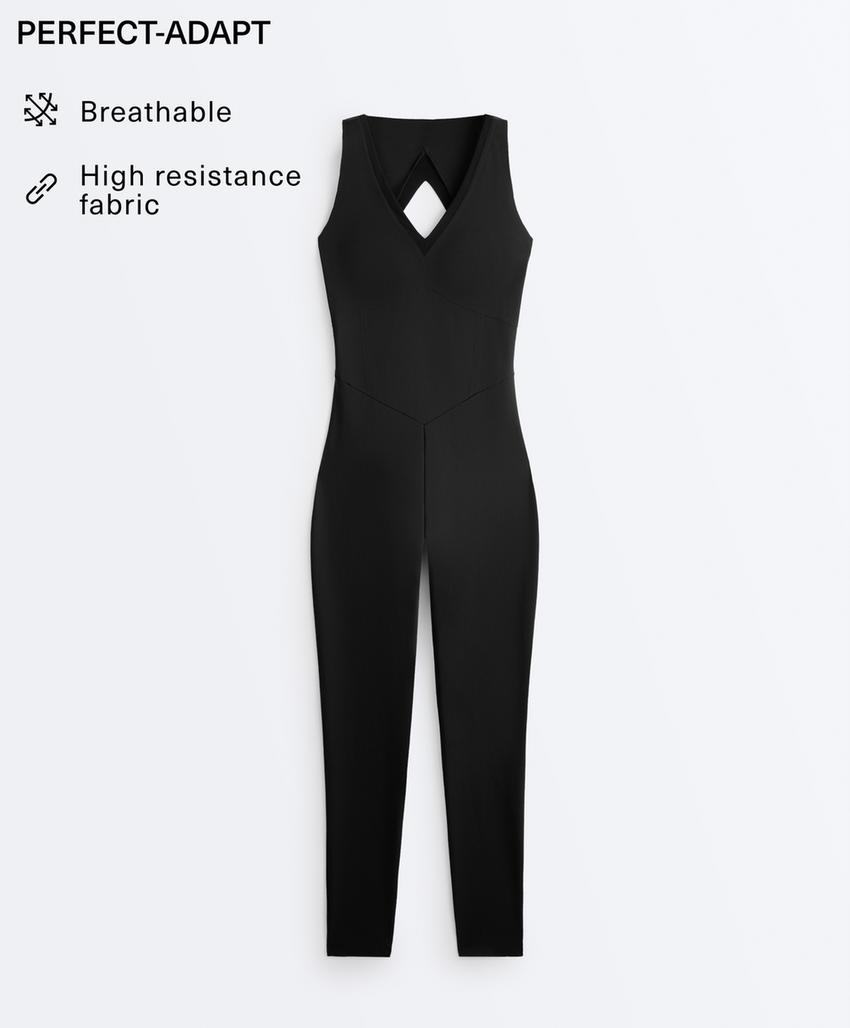 Macacão comprido sem mangas Perfect-adapt