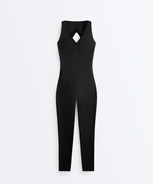 Sleeveless Perfect-adapt long jumpsuit- Заказать в России