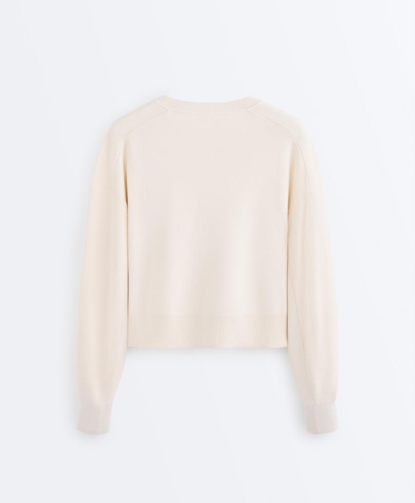 Кардиган с рукавами balloon