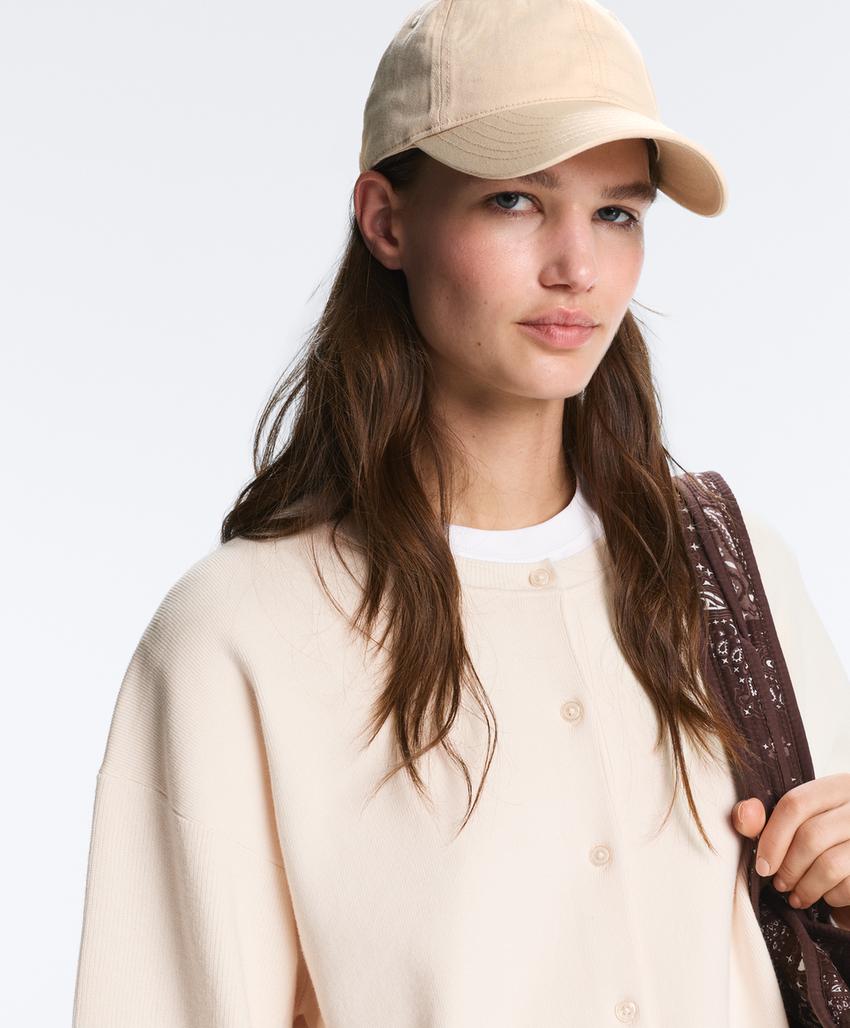 Кардиган с рукавами balloon