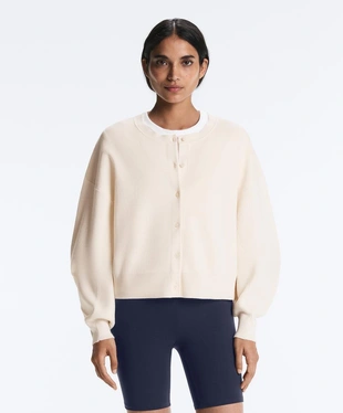 Кардиган с рукавами balloon- Заказать в России