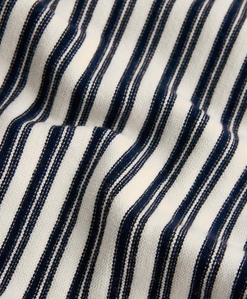 Вязаные брюки wide leg в диагональную полоску