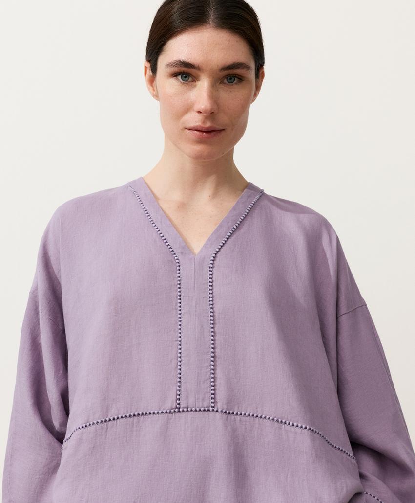 Рубашка-кафтан из 100%-го льна