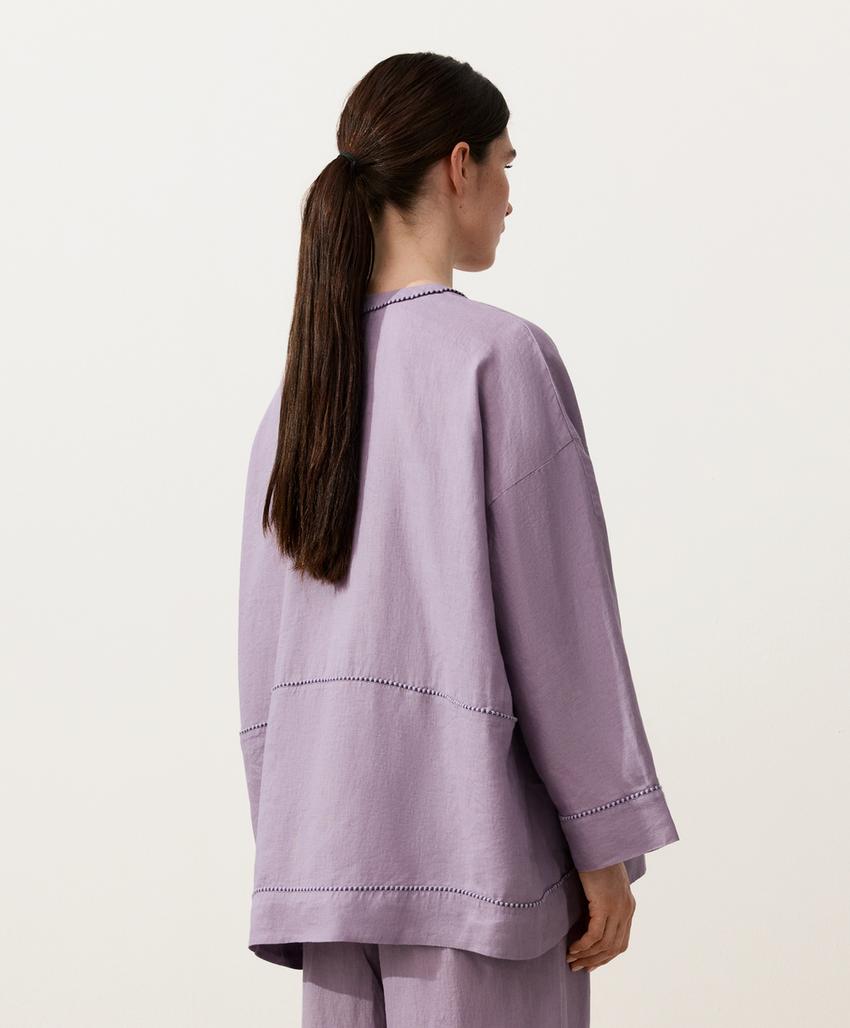 Рубашка-кафтан из 100%-го льна