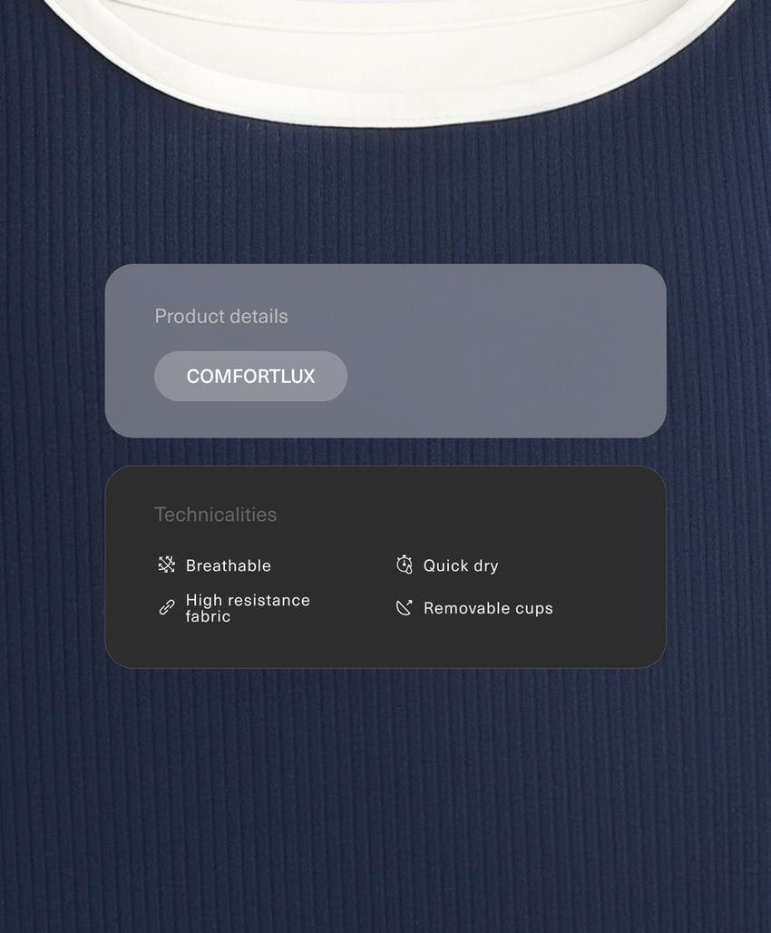 Топ-переливчатый comfortlux