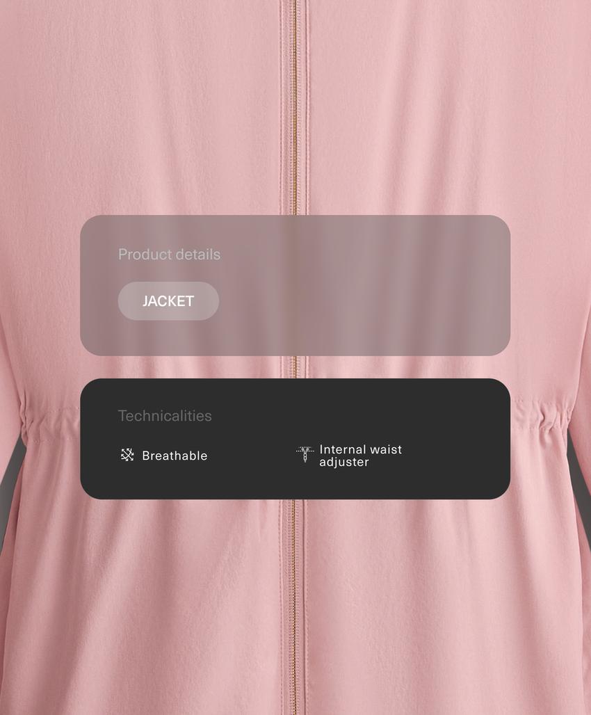 Куртка с регулируемой талией