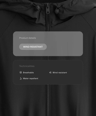 Куртка из водоотталкивающей ткани- Заказать в России