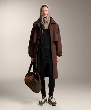 Длинная толстовка с узлом из мягкого модала- Заказать в России