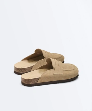 Замшевые сабо- Заказать в России