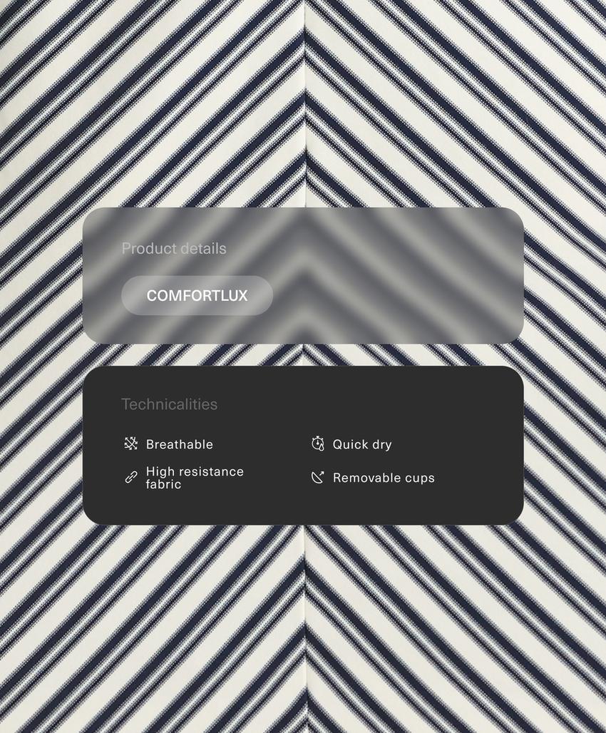 Tank top Comfortlux в полоску