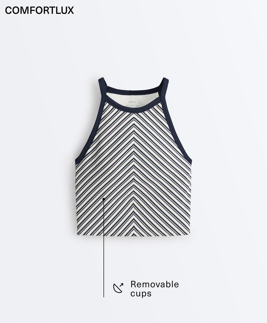 Tank top Comfortlux в полоску
