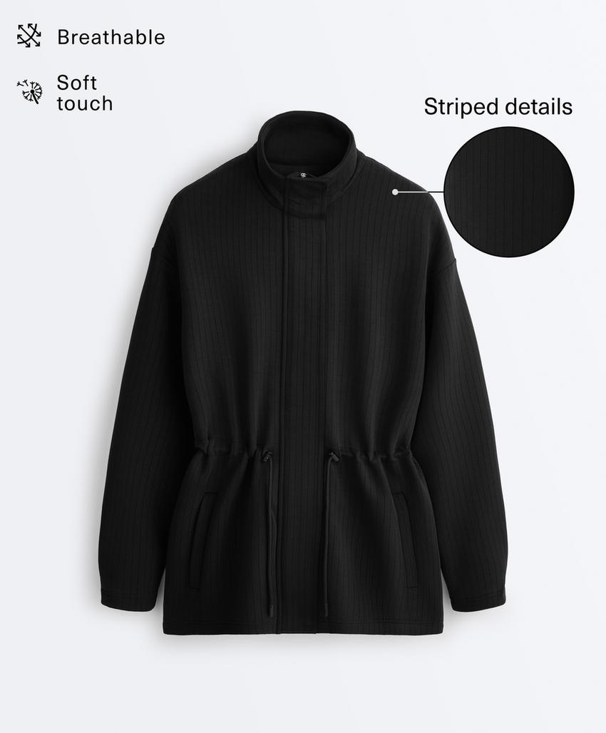 Длинная куртка Utility из мягкой ткани с модалом