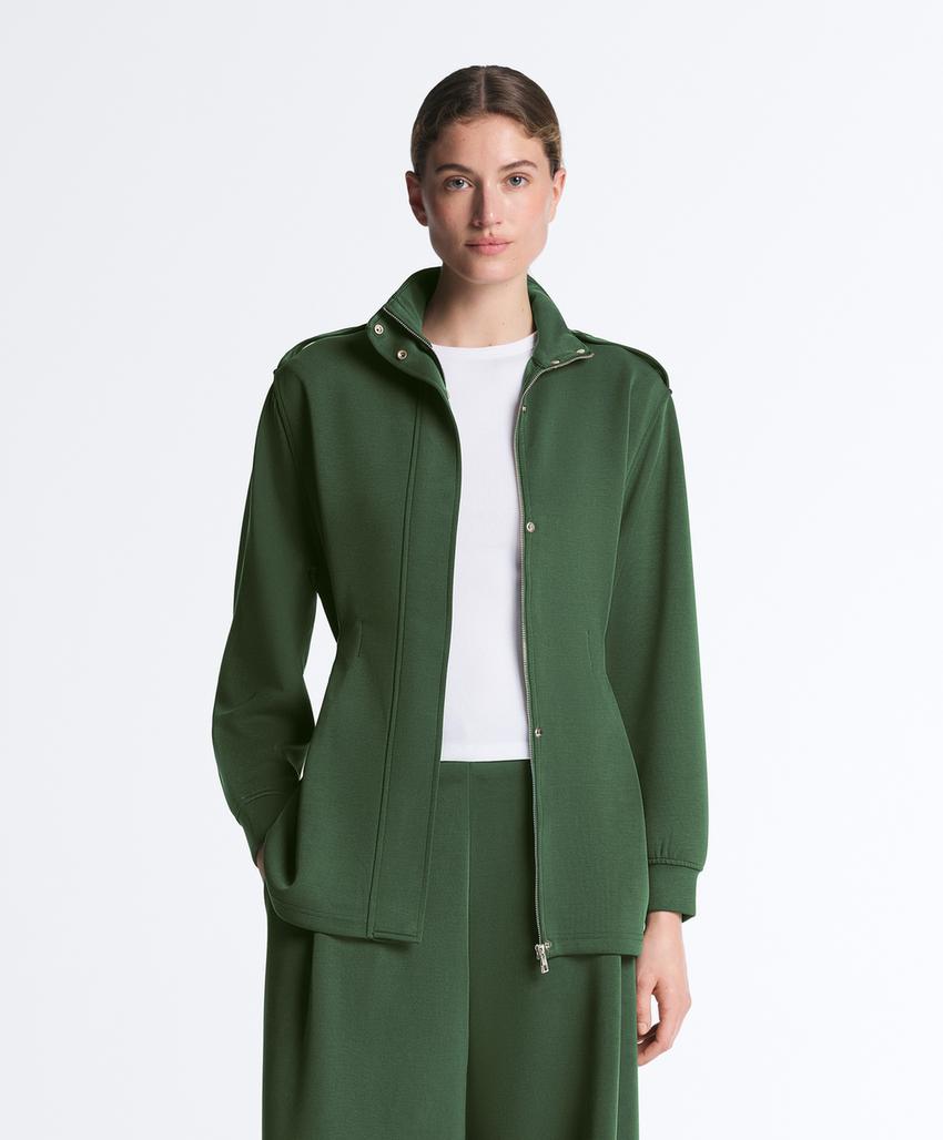 Длинная куртка Utility с поясом из хлопка и модала