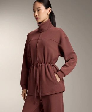 Длинная куртка с регулируемой талией- Заказать в России