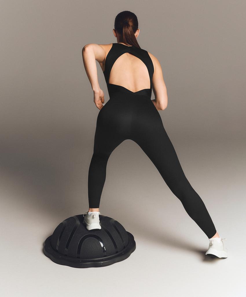 Комбинезон без рукавов с длинным брючным костюмом perfect-adapt