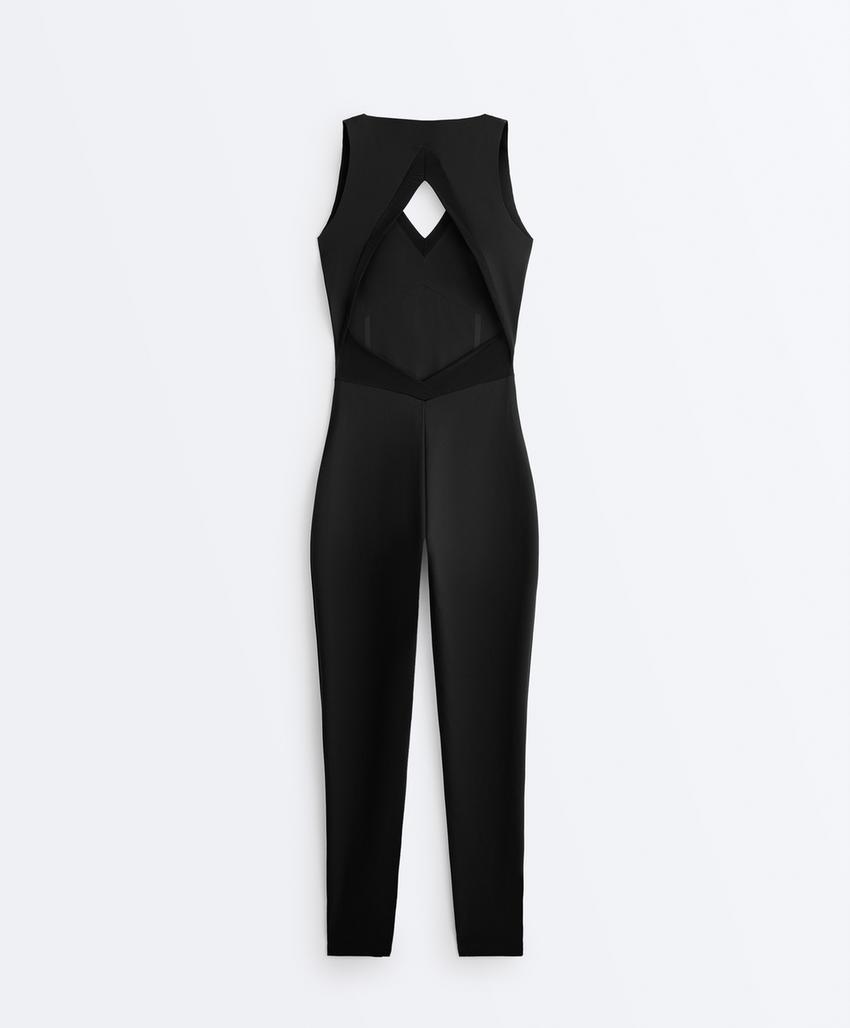 Комбинезон без рукавов с длинным брючным костюмом perfect-adapt