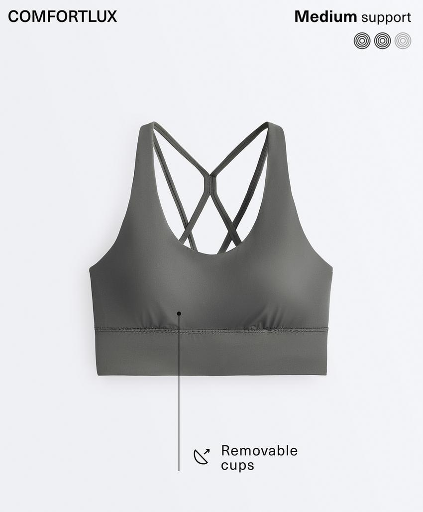 Спортивный бюстгальтер Comfortlux со средней степенью поддержки