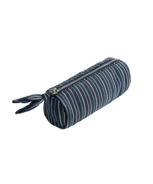 Косметичка с принтом в полоску и узлом- Заказать в России