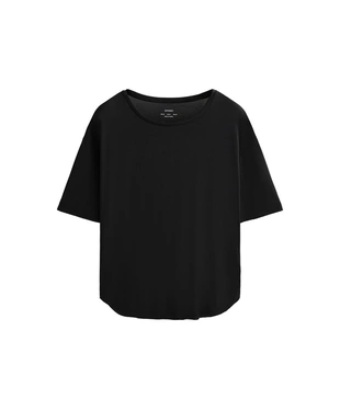 Футболка из смесового модала с короткими рукавами- Заказать в России