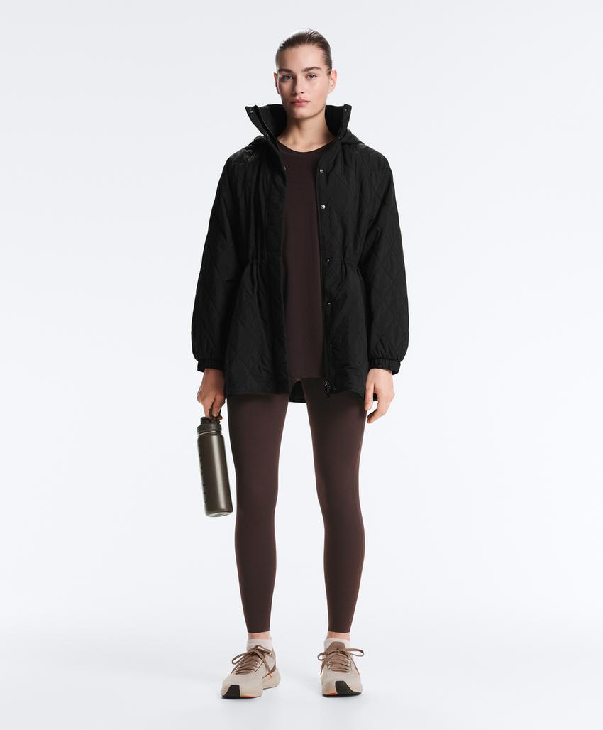 Футболка из смесового модала с короткими рукавами