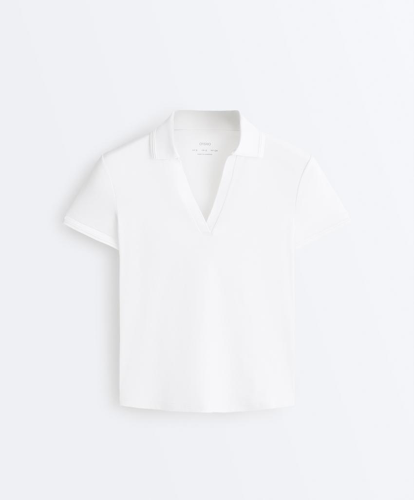 Поло Comfortlux с коротким рукавом и окантовкой