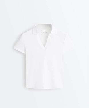 Поло Comfortlux с коротким рукавом и окантовкой- Заказать в России