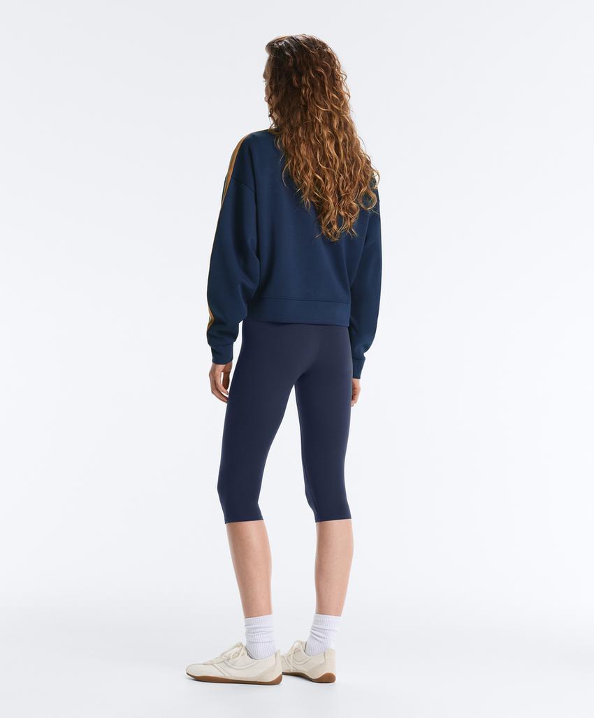 Куртка из твила с лампасами