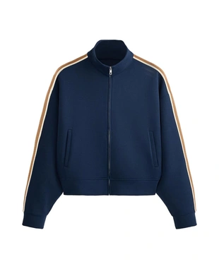 Куртка из твила с лампасами- Заказать в России