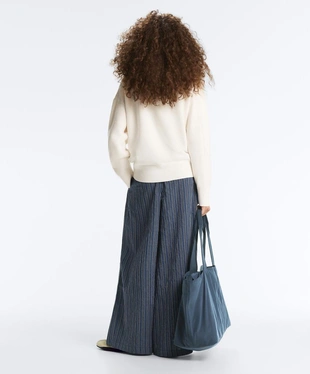 Вязаная куртка с высоким воротником- Заказать в России