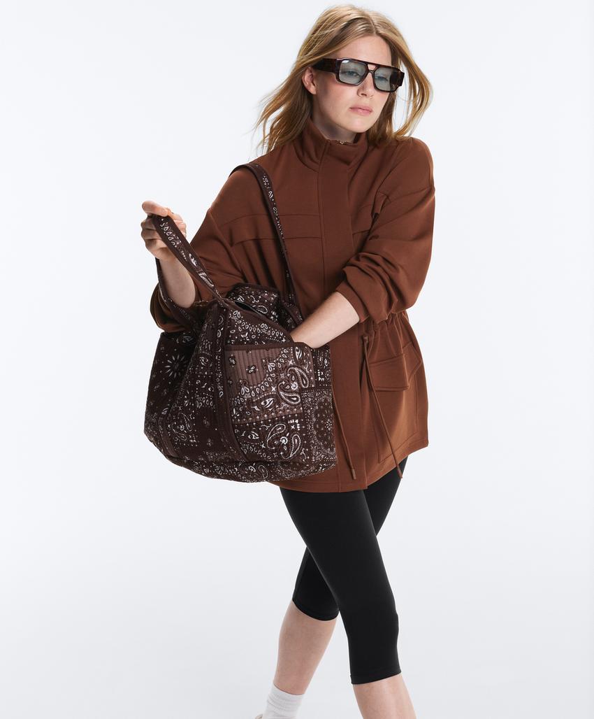 Длинная куртка из мягкой ткани с модалом