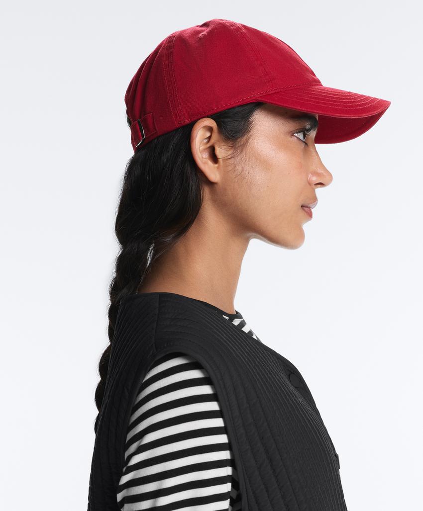 Кепка из 100%-го хлопка с эффектом выгорания