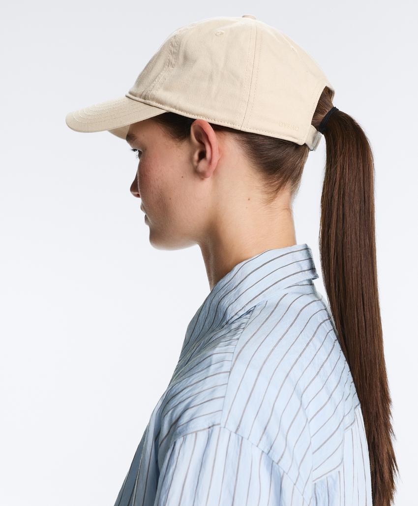 Кепка из 100%-го хлопка с эффектом выгорания