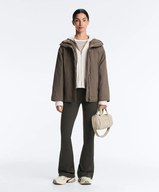 Вязаная куртка с капюшоном- Заказать в России