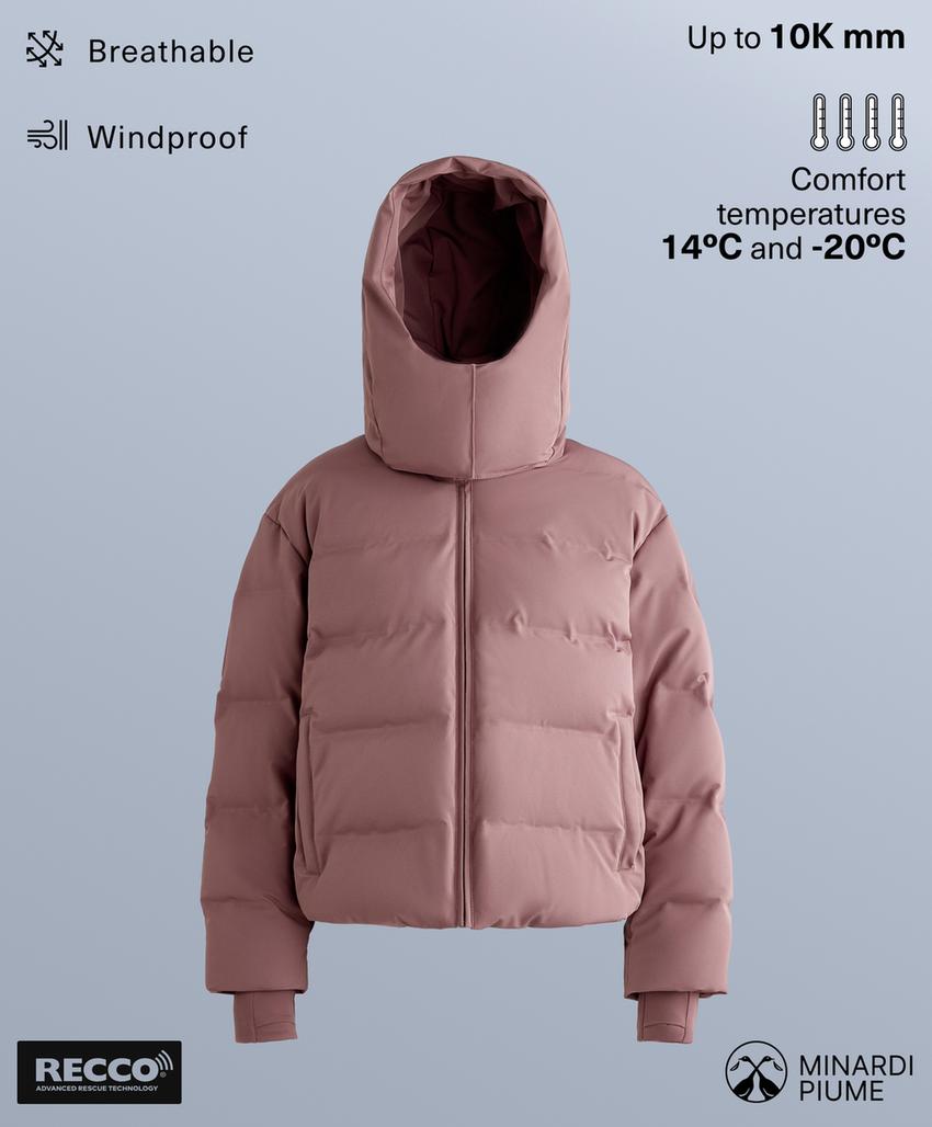 Водостойкая куртка 80% пух и 20% перо MINARDI PIUME SKI