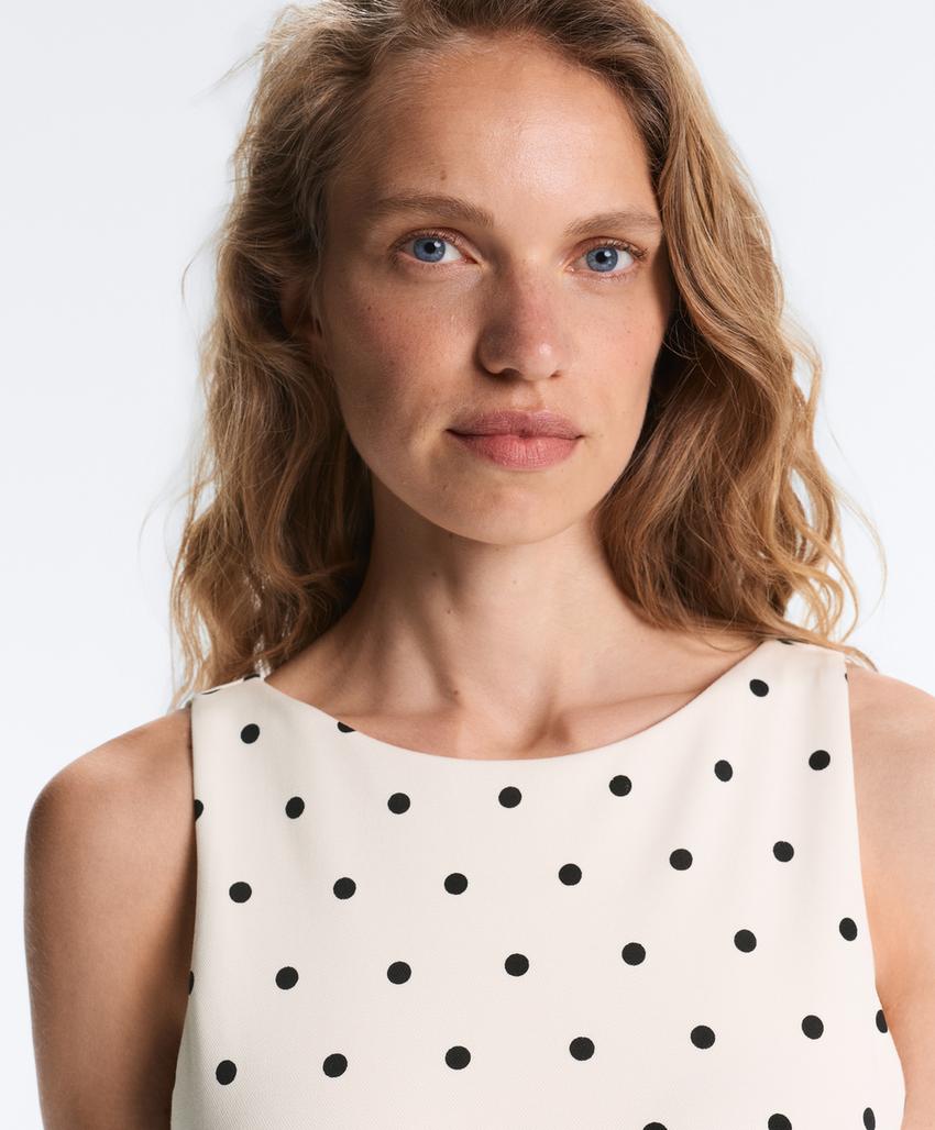 Майка в горошек