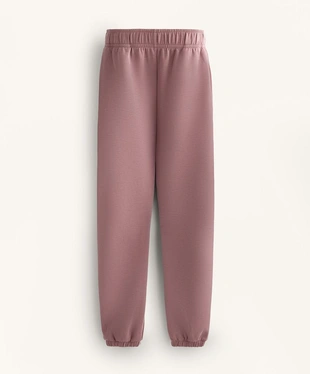 Брюки-джоггеры с начесом из ткани с модалом- Заказать в России