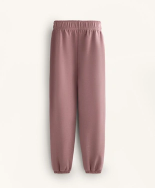 Брюки-джоггеры с начесом из ткани с модалом- Заказать в России