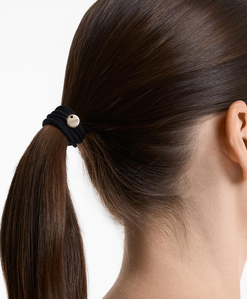 6 резинок для волос с логотипом Oysho