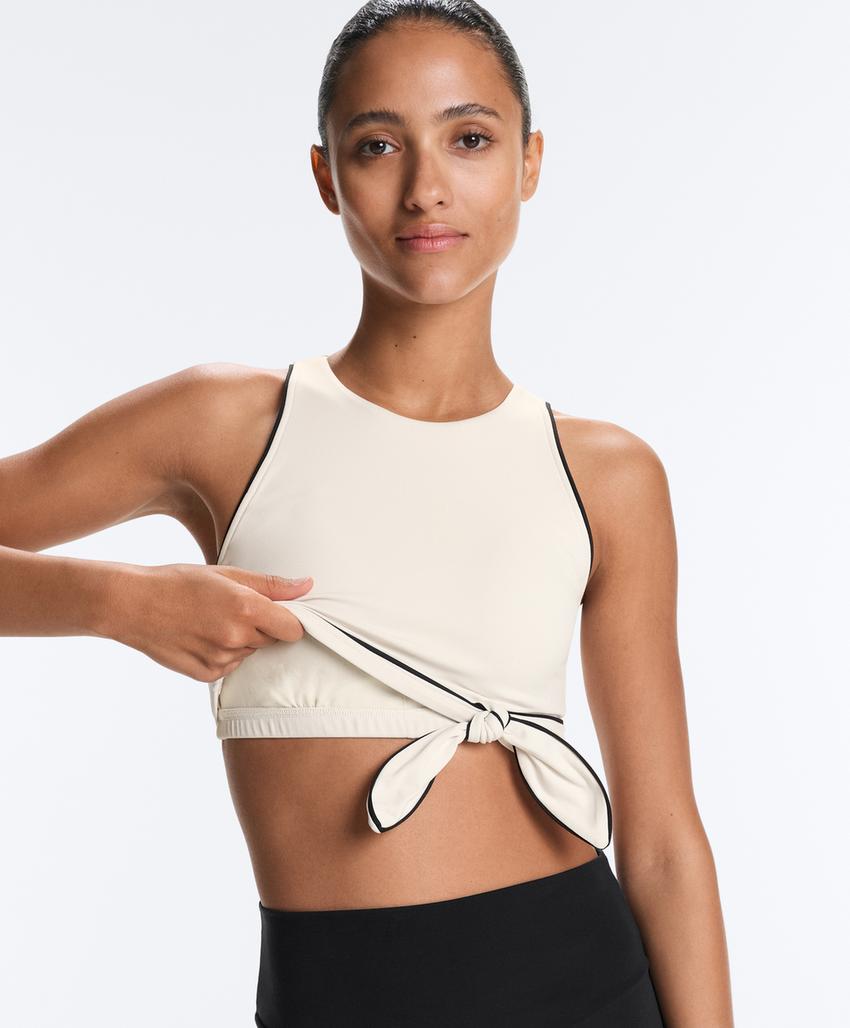 Tank top Comfortlux без рукавов с бантом