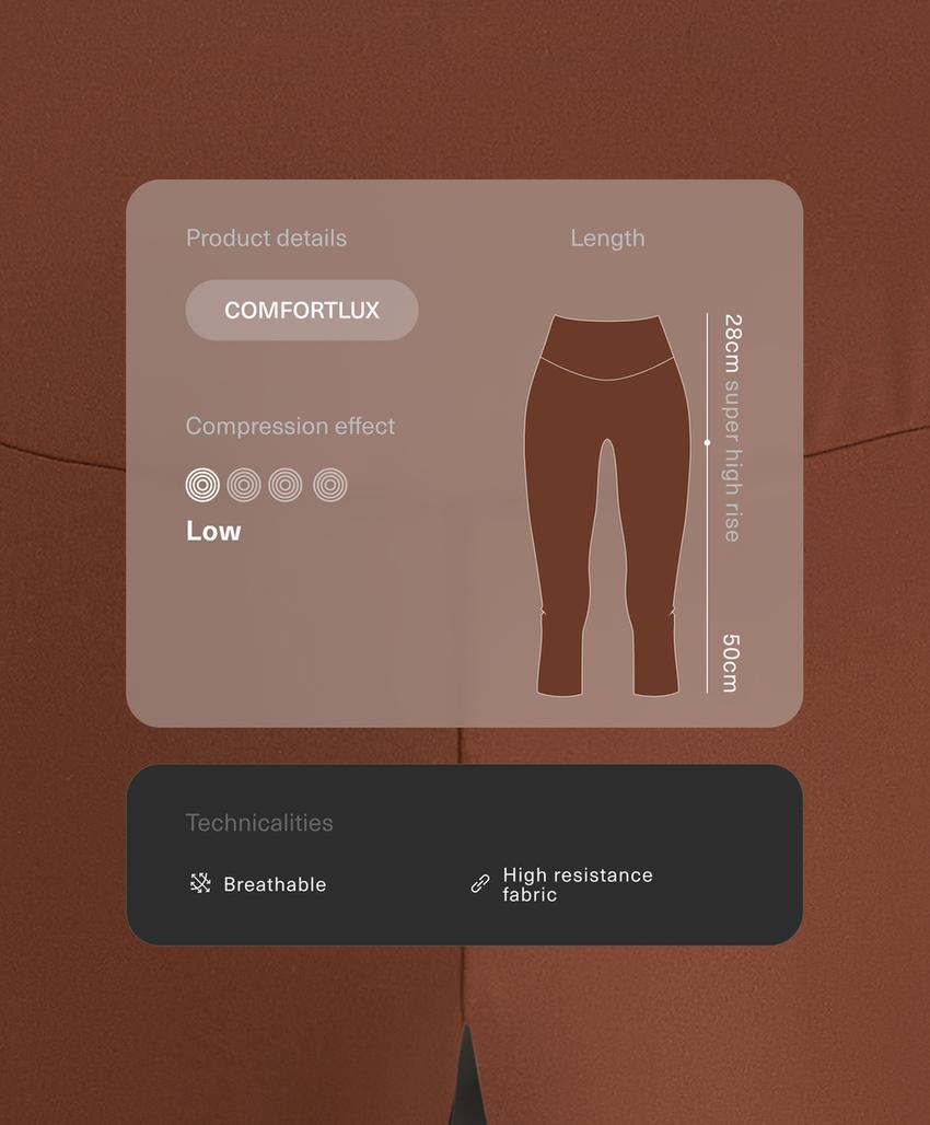 Легинсы капри Super High Rise Comfortlux, 50 см