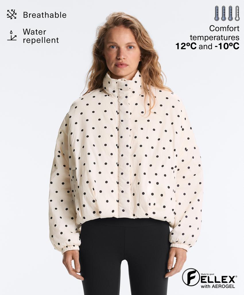 Водоотталкивающая куртка в горошек с FELLEX® AEROGEL