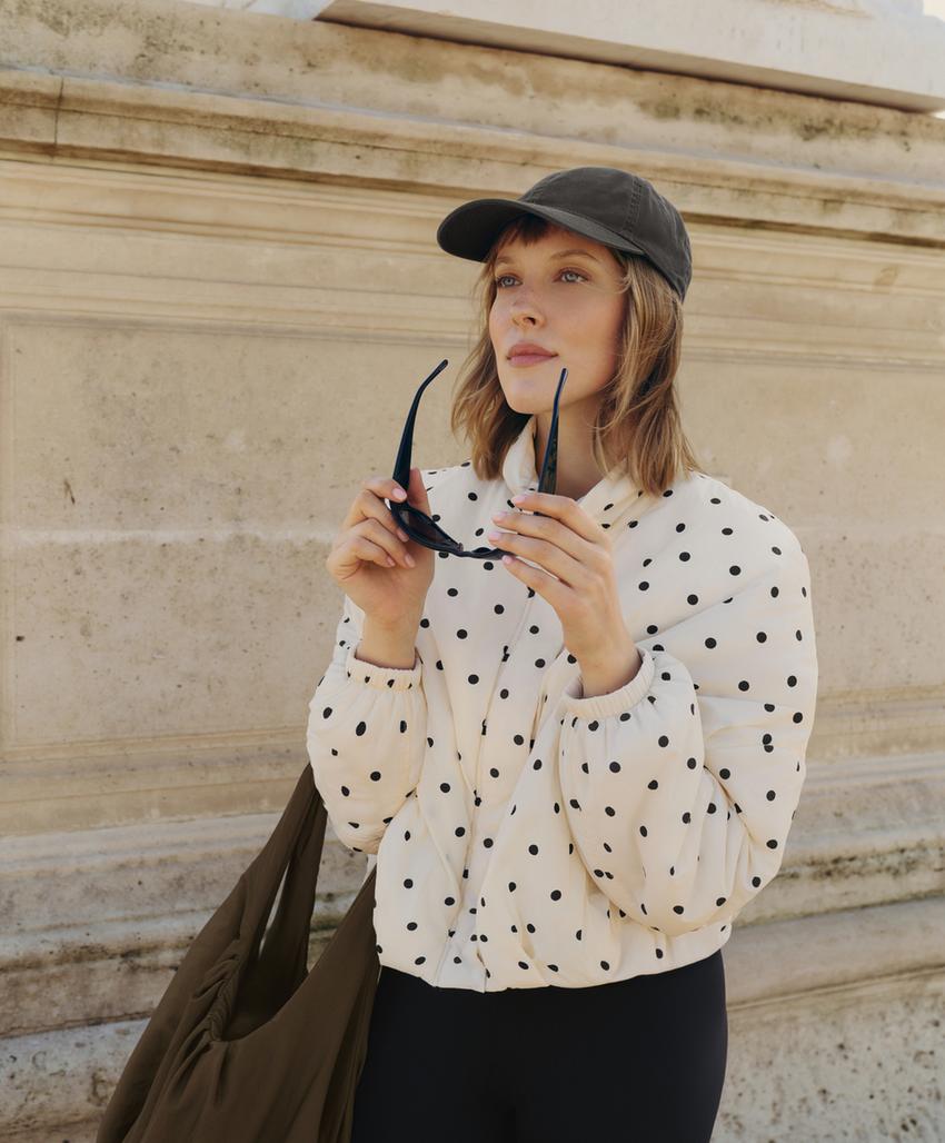 Водоотталкивающая куртка в горошек с FELLEX® AEROGEL