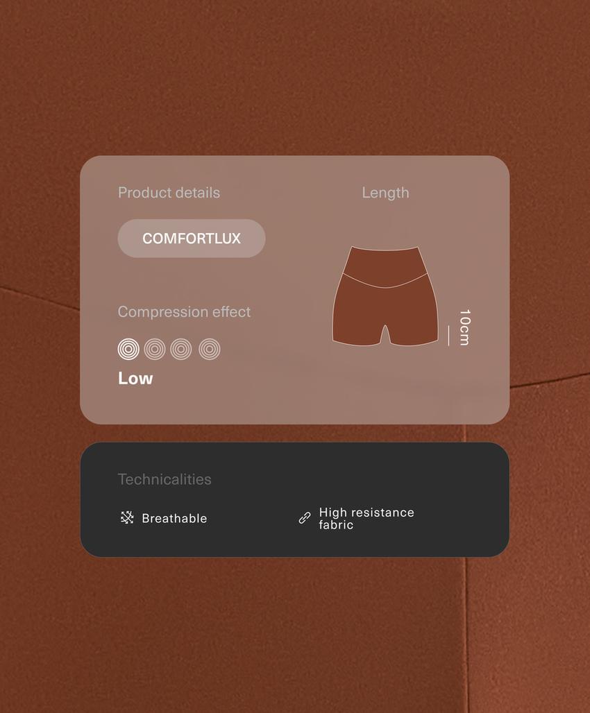 Легинсы Hot Pants Comfortlux High rise 10 см