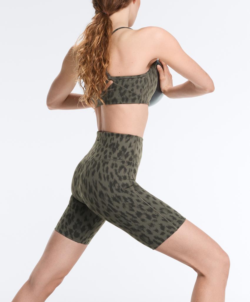 Легинсы-велосипедки Evermove с высокой посадкой 20 см