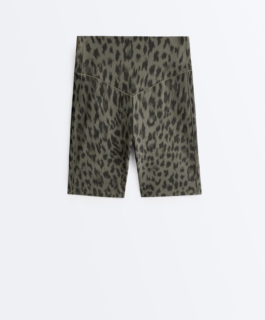 Легинсы-велосипедки Evermove с высокой посадкой 20 см