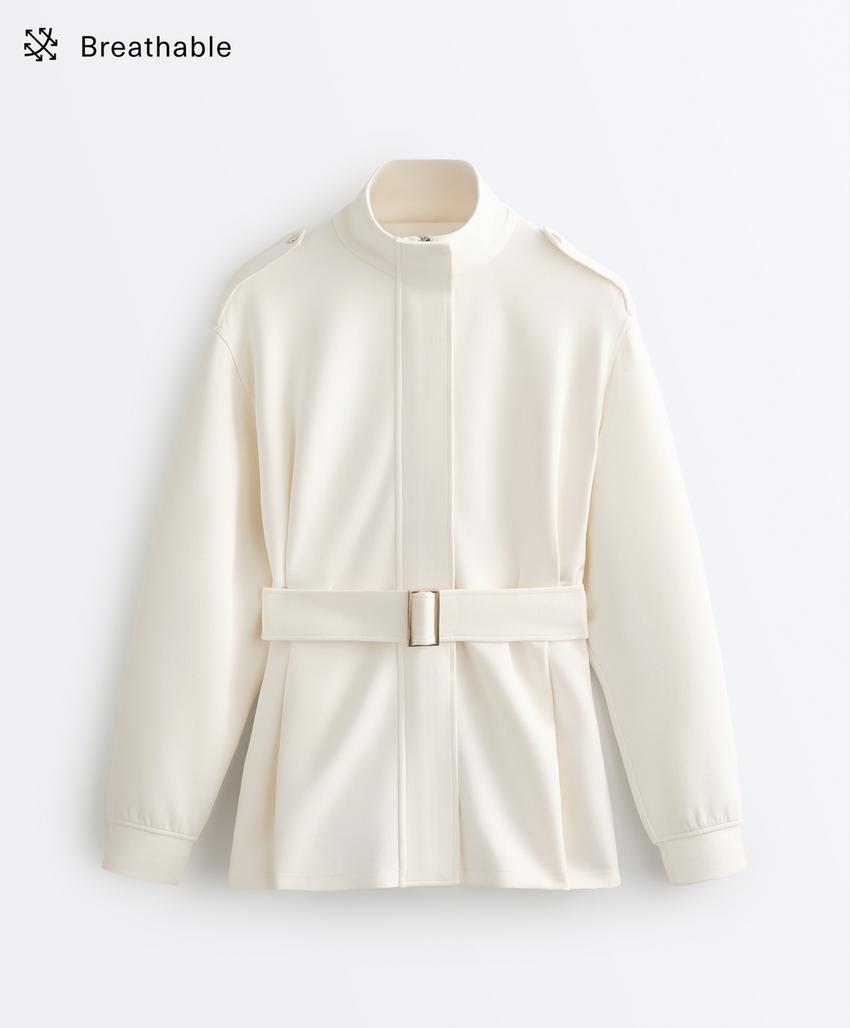 Удлиненная куртка Utility из твила с поясом