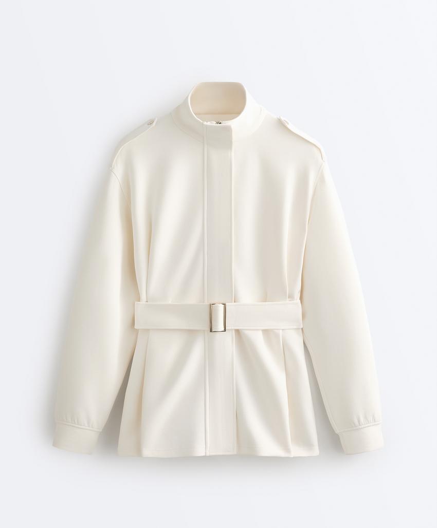 Удлиненная куртка Utility из твила с поясом