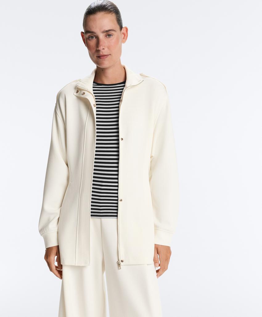 Удлиненная куртка Utility из твила с поясом